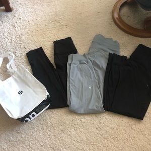 Lululemon legging, joggers . Size 4